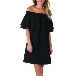 Mud Pie Off the Shoulder Ruffle Dress Size Small